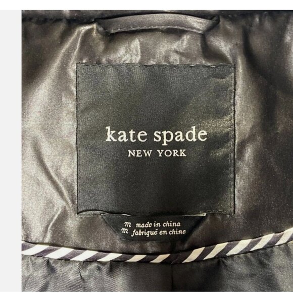 kate spade Women's Black Select Quilted Outerwear Vest Medium All Seasons EUC - Picture 4 of 5